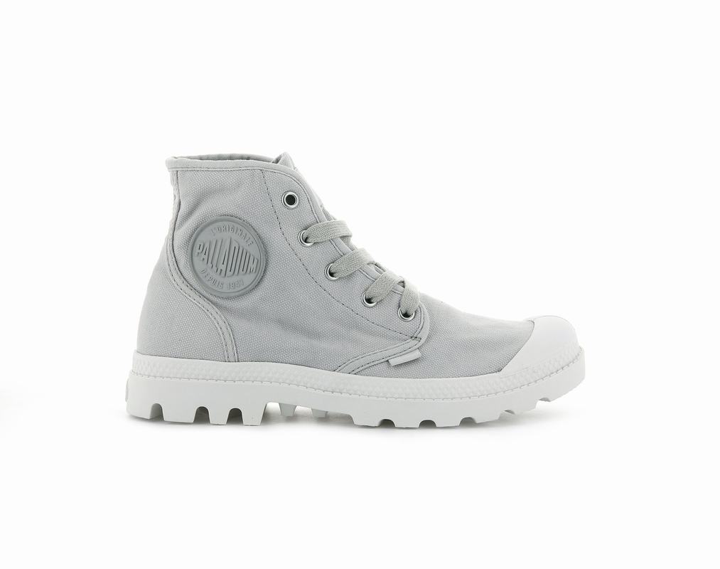 Palladium Pampa Hi Ženske Čizme Sive ||QX5830279||